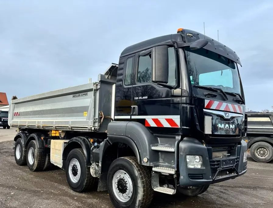 MAN TGS 35.460 / 8x6 – Meiller Trójstronna wywrotka / Euro 6c / Kamera / - Kallurauto: pilt 2 MAN TGS 35.460 / 8x6 – Meiller Trójstronna wywrotka / Euro 6c / Kamera / - Kallurauto: pilt 2