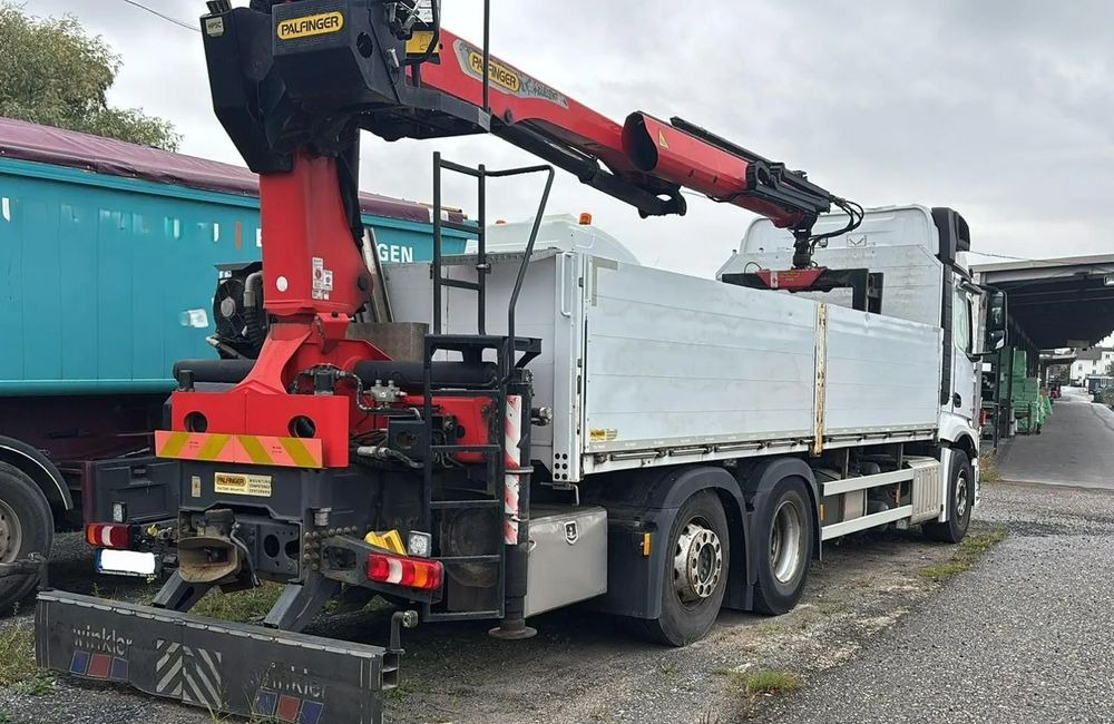 Mercedes-Benz ACTROS 2545 / 6x2 / HDS Palfinger PK 20.501 sterowany radiowo / Przyczepa w zestawie / Euro6/ Przebieg 340 000km - Madelveok/ Platvormveok, Kraanaga veoauto: pilt 2 Mercedes-Benz ACTROS 2545 / 6x2 / HDS Palfinger PK 20.501 sterowany radiowo / Przyczepa w zestawie / Euro6/ Przebieg 340 000km - Madelveok/ Platvormveok, Kraanaga veoauto: pilt 2