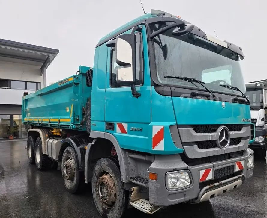 Mercedes-Benz Actros 3544 / 4144 •EPS •Wywrotka trójstronna • 8x4 • Meiller BORDMATIK • Euro5 • - Kallurauto: pilt 4 Mercedes-Benz Actros 3544 / 4144 •EPS •Wywrotka trójstronna • 8x4 • Meiller BORDMATIK • Euro5 • - Kallurauto: pilt 4