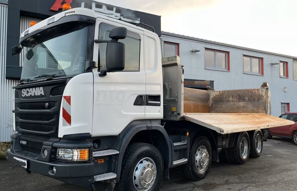 Scania G450 8x4 – Meiller 3-stronny wywrot – Bordmatik – Retarder – Euro 6 – 298.420 km - Kallurauto: pilt 4 Scania G450 8x4 – Meiller 3-stronny wywrot – Bordmatik – Retarder – Euro 6 – 298.420 km - Kallurauto: pilt 4