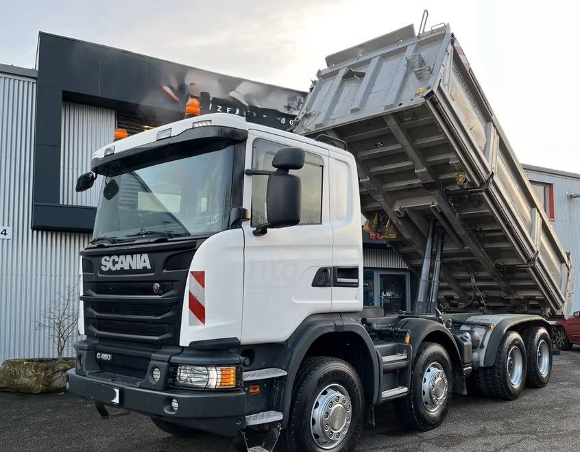 Scania G450 8x4 – Meiller 3-stronny wywrot – Bordmatik – Retarder – Euro 6 – 298.420 km - Kallurauto: pilt 3 Scania G450 8x4 – Meiller 3-stronny wywrot – Bordmatik – Retarder – Euro 6 – 298.420 km - Kallurauto: pilt 3