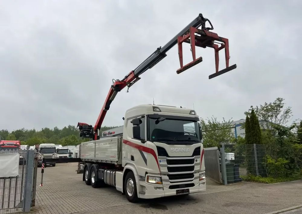Scania R500 Baustoff / 2-stronna wywrotka Schwarzmüller /HDS Fassi F215 / Euro 6 / Napęd na tylną oś - Kallurauto, Kraanaga veoauto: pilt 5 Scania R500 Baustoff / 2-stronna wywrotka Schwarzmüller /HDS Fassi F215 / Euro 6 / Napęd na tylną oś - Kallurauto, Kraanaga veoauto: pilt 5