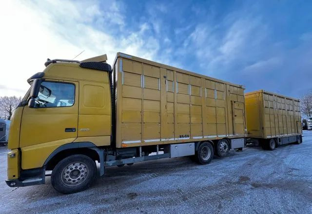 Volvo FH 420 • KABA • Transport Zwierząt 3xŚwinie/ 2xBydło 3-piętrowy • Euro 5 • Retarder • Oś podnoszona i skrętna - Loomaveok: pilt 1 Volvo FH 420 • KABA • Transport Zwierząt 3xŚwinie/ 2xBydło 3-piętrowy • Euro 5 • Retarder • Oś podnoszona i skrętna - Loomaveok: pilt 1