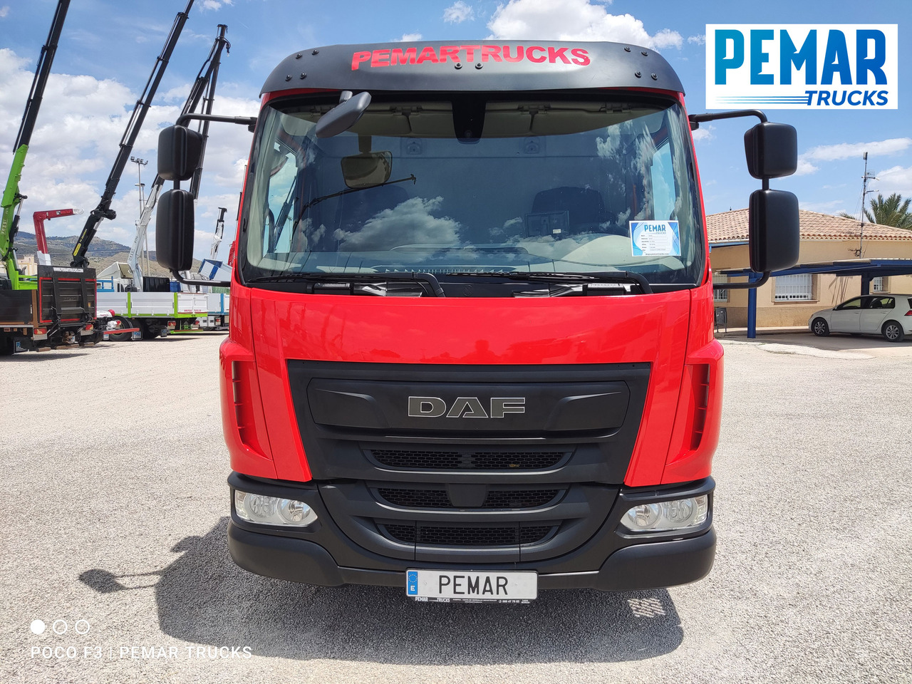 DAF LF 210 GRUA CAJA FIJA - Madelveok/ Platvormveok, Kraanaga veoauto: pilt 3 DAF LF 210 GRUA CAJA FIJA - Madelveok/ Platvormveok, Kraanaga veoauto: pilt 3