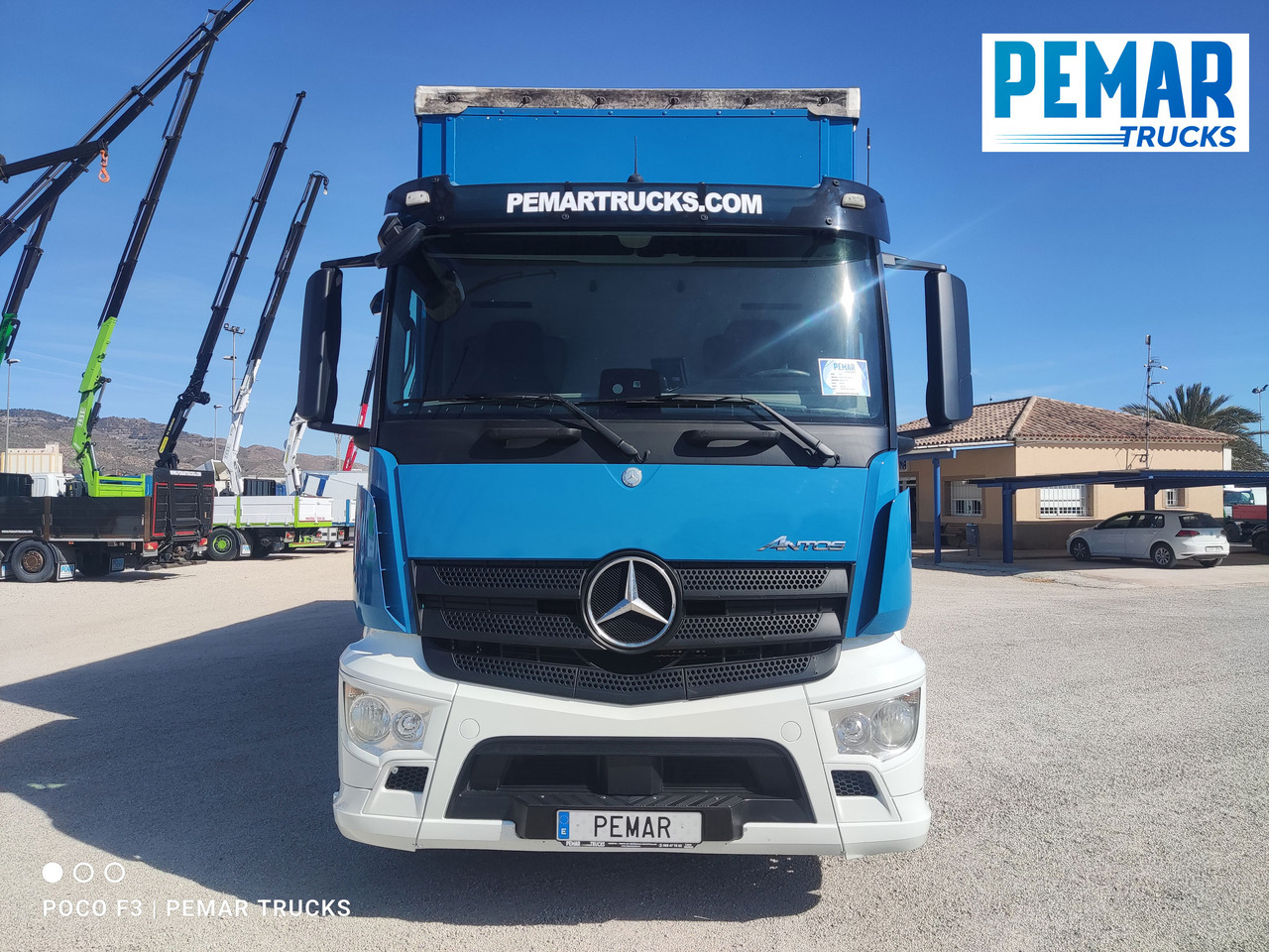 MERCEDES-BENZ ANTOS 1827 SEMITAUTLINER RETARDER - Tent veoauto: pilt 2 MERCEDES-BENZ ANTOS 1827 SEMITAUTLINER RETARDER - Tent veoauto: pilt 2