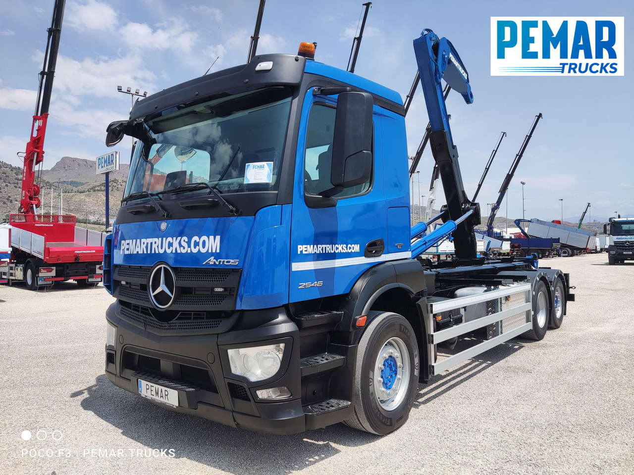MERCEDES-BENZ ANTOS 2546 6X2 MULTILIFT - Konteinerveduk/ Tõstukiga veoauto: pilt 1 MERCEDES-BENZ ANTOS 2546 6X2 MULTILIFT - Konteinerveduk/ Tõstukiga veoauto: pilt 1