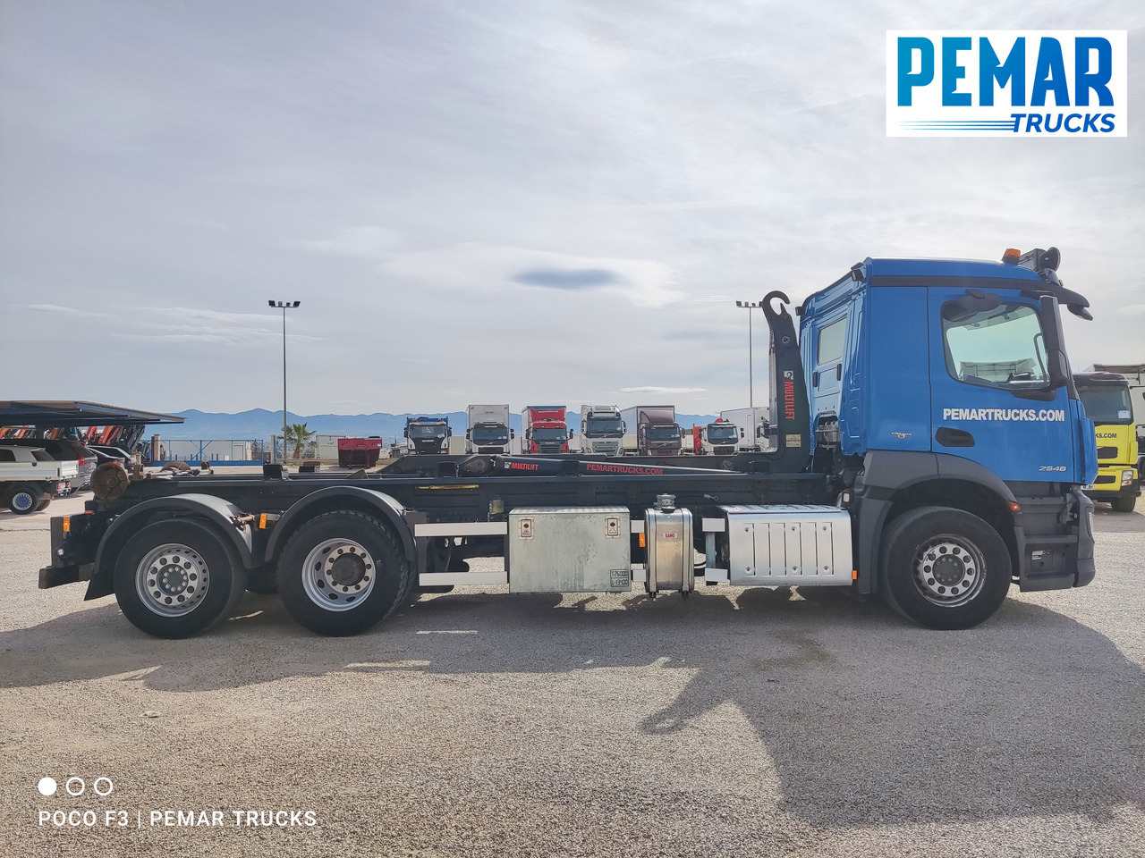 MERCEDES-BENZ ANTOS 2546 6X2 MULTILIFT - Konteinerveduk/ Tõstukiga veoauto: pilt 5 MERCEDES-BENZ ANTOS 2546 6X2 MULTILIFT - Konteinerveduk/ Tõstukiga veoauto: pilt 5