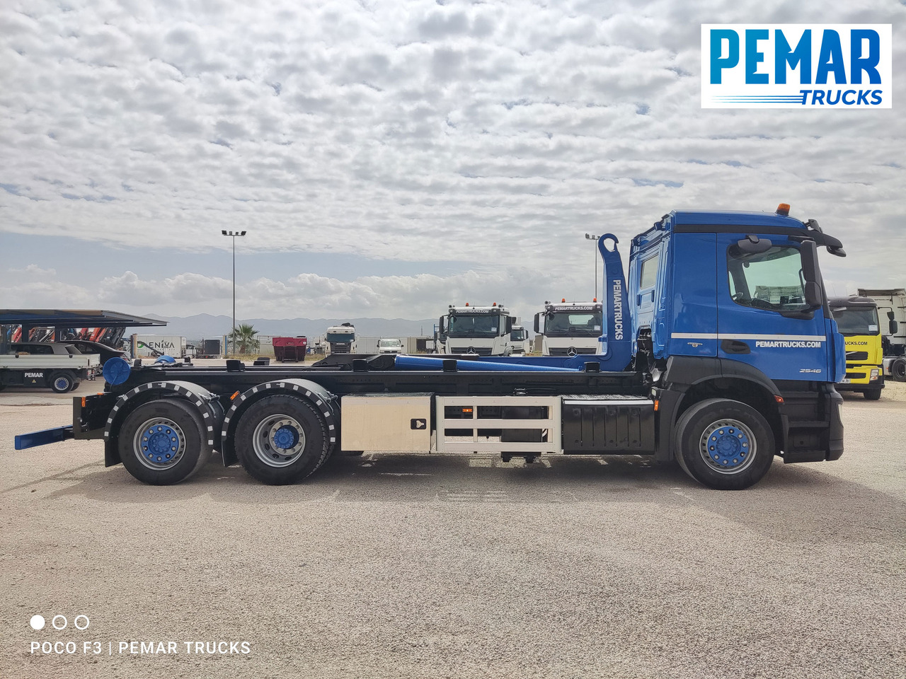 MERCEDES-BENZ ANTOS 2546 6X2 MULTILIFT - Konteinerveduk/ Tõstukiga veoauto: pilt 5 MERCEDES-BENZ ANTOS 2546 6X2 MULTILIFT - Konteinerveduk/ Tõstukiga veoauto: pilt 5