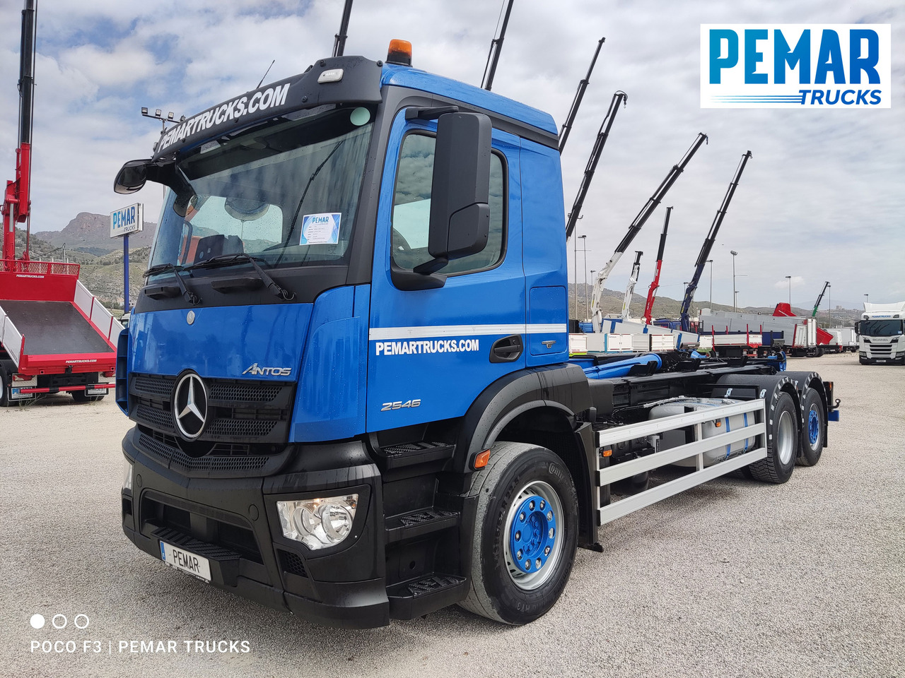 MERCEDES-BENZ ANTOS 2546 6X2 MULTILIFT - Konteinerveduk/ Tõstukiga veoauto: pilt 2 MERCEDES-BENZ ANTOS 2546 6X2 MULTILIFT - Konteinerveduk/ Tõstukiga veoauto: pilt 2