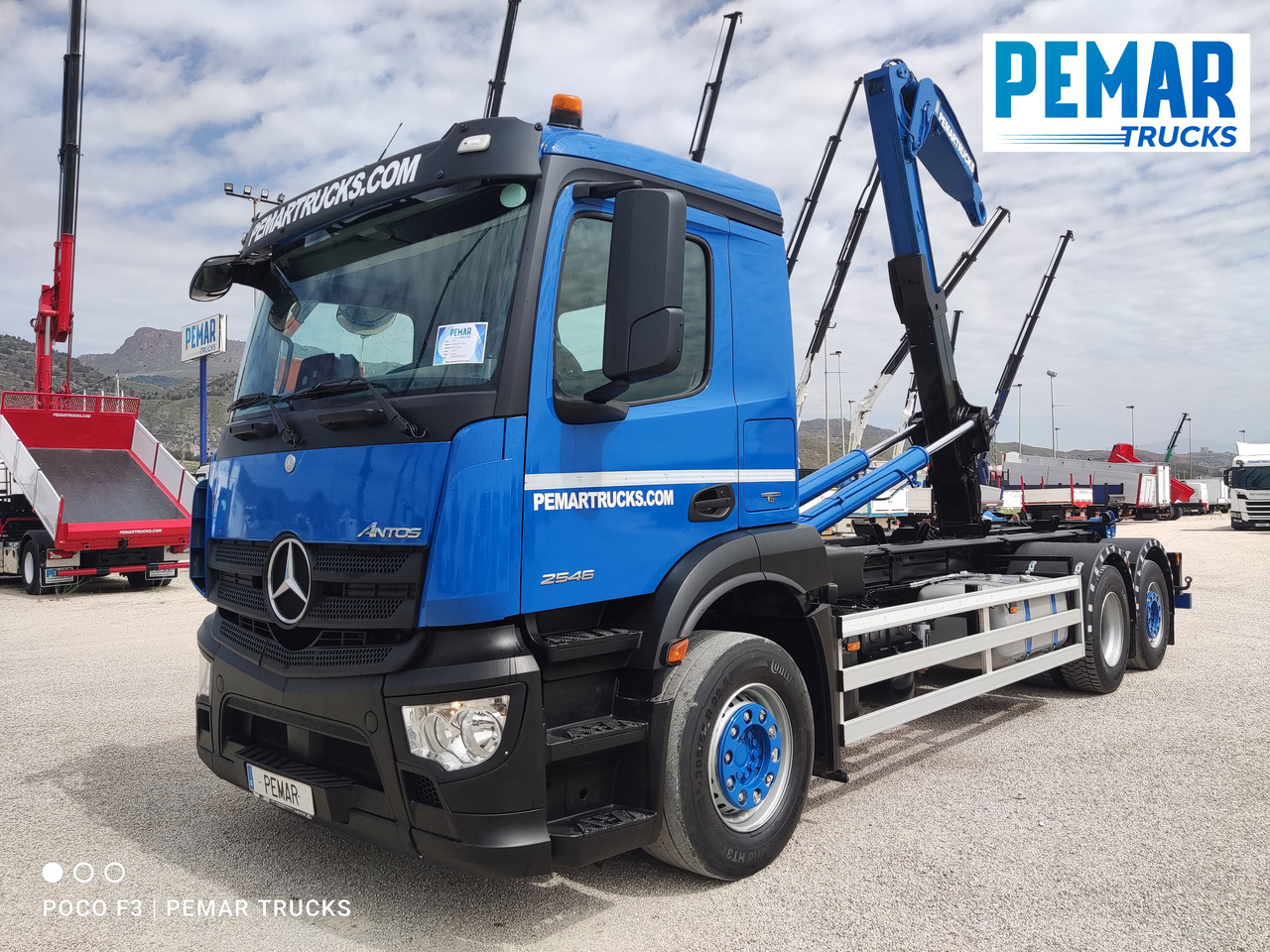 MERCEDES-BENZ ANTOS 2546 6X2 MULTILIFT - Konteinerveduk/ Tõstukiga veoauto: pilt 1 MERCEDES-BENZ ANTOS 2546 6X2 MULTILIFT - Konteinerveduk/ Tõstukiga veoauto: pilt 1