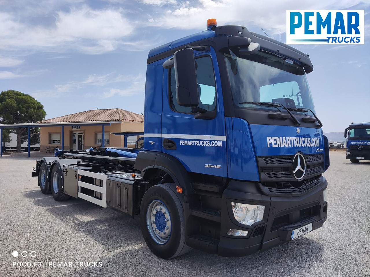 MERCEDES-BENZ ANTOS 2546 6X2 MULTILIFT - Konteinerveduk/ Tõstukiga veoauto: pilt 4 MERCEDES-BENZ ANTOS 2546 6X2 MULTILIFT - Konteinerveduk/ Tõstukiga veoauto: pilt 4