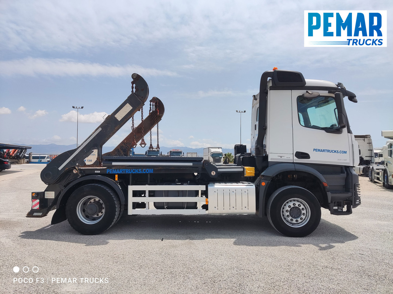 MERCEDES-BENZ AROCS 1845 PORTACONTENEDOR CADENAS - Nöörtõstukiga veoauto: pilt 5 MERCEDES-BENZ AROCS 1845 PORTACONTENEDOR CADENAS - Nöörtõstukiga veoauto: pilt 5
