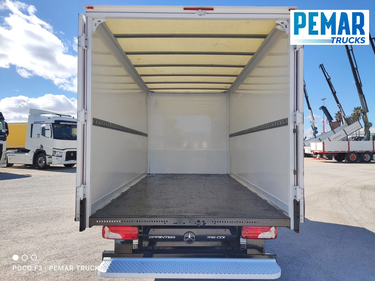 Tarbesõiduk furgoon MERCEDES-BENZ SPRINTER 316 CAJA CERRADA 160 CV EURO 6: pilt 10