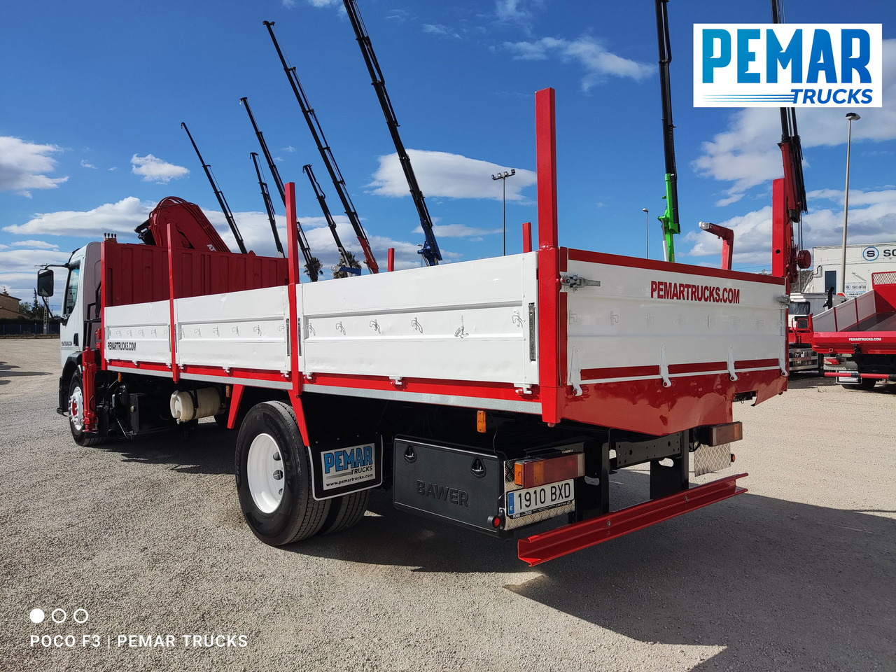 Kraanaga veoauto RENAULT PREMIUM 270 DCI GRUA CAJA FIJA: pilt 8