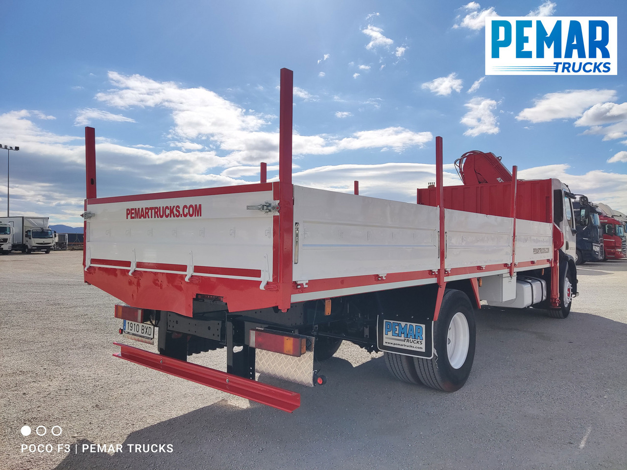 Kraanaga veoauto RENAULT PREMIUM 270 DCI GRUA CAJA FIJA: pilt 6