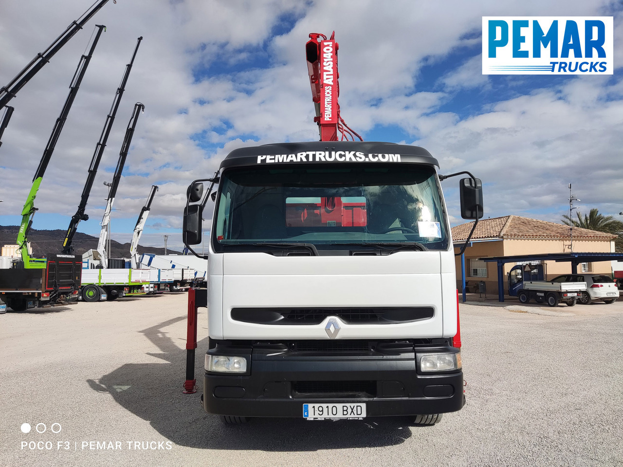 Kraanaga veoauto RENAULT PREMIUM 270 DCI GRUA CAJA FIJA: pilt 16