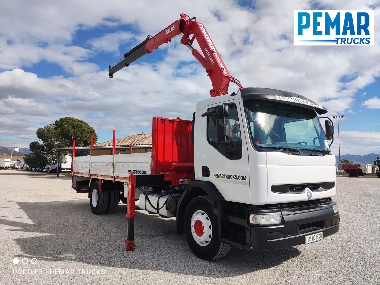 Kraanaga veoauto RENAULT PREMIUM 270 DCI GRUA CAJA FIJA: pilt 17