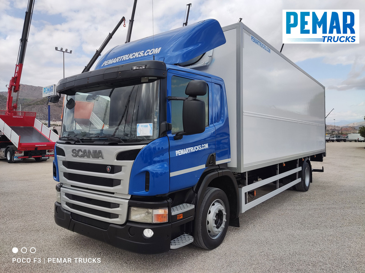 SCANIA P 230 CAJA CERRADA 16.5T - Kasti veoauto: pilt 1 SCANIA P 230 CAJA CERRADA 16.5T - Kasti veoauto: pilt 1