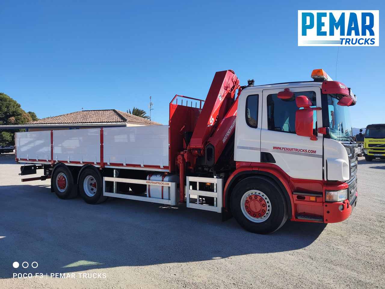 SCANIA P 400 6X2 GRUA CAJA FIJA - Kraanaga veoauto: pilt 5 SCANIA P 400 6X2 GRUA CAJA FIJA - Kraanaga veoauto: pilt 5