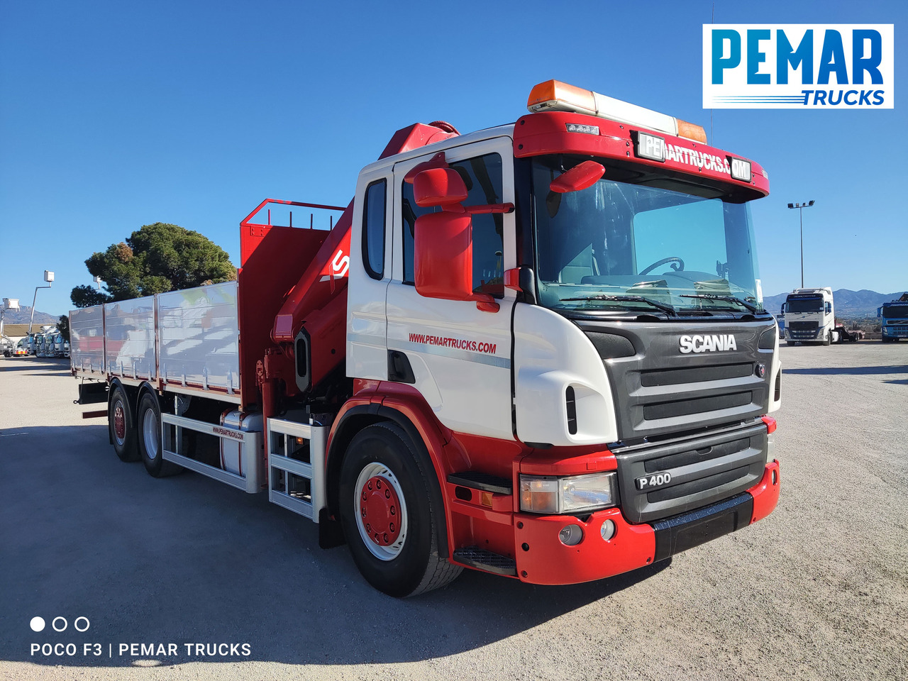 SCANIA P 400 6X2 GRUA CAJA FIJA - Kraanaga veoauto: pilt 4 SCANIA P 400 6X2 GRUA CAJA FIJA - Kraanaga veoauto: pilt 4
