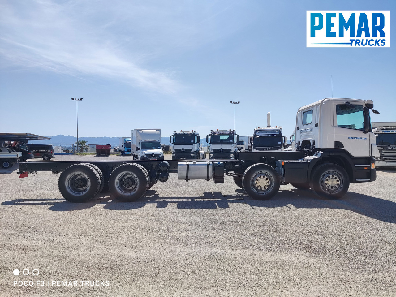 SCANIA P 410 8X4 CHASIS EURO 6 - Kabiinišassiiga veoauto: pilt 4 SCANIA P 410 8X4 CHASIS EURO 6 - Kabiinišassiiga veoauto: pilt 4
