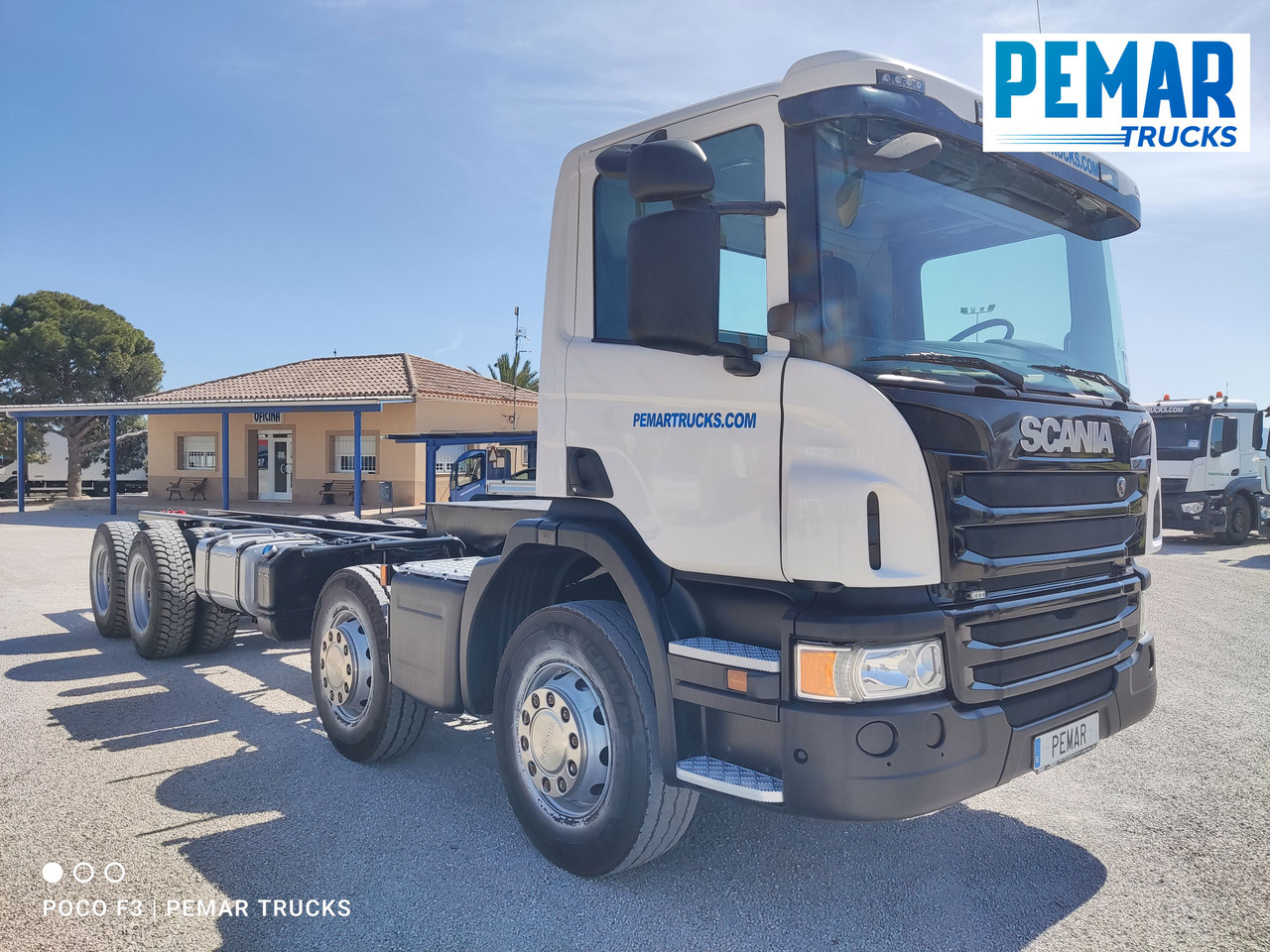 SCANIA P 410 8X4 CHASIS EURO 6 - Kabiinišassiiga veoauto: pilt 3 SCANIA P 410 8X4 CHASIS EURO 6 - Kabiinišassiiga veoauto: pilt 3