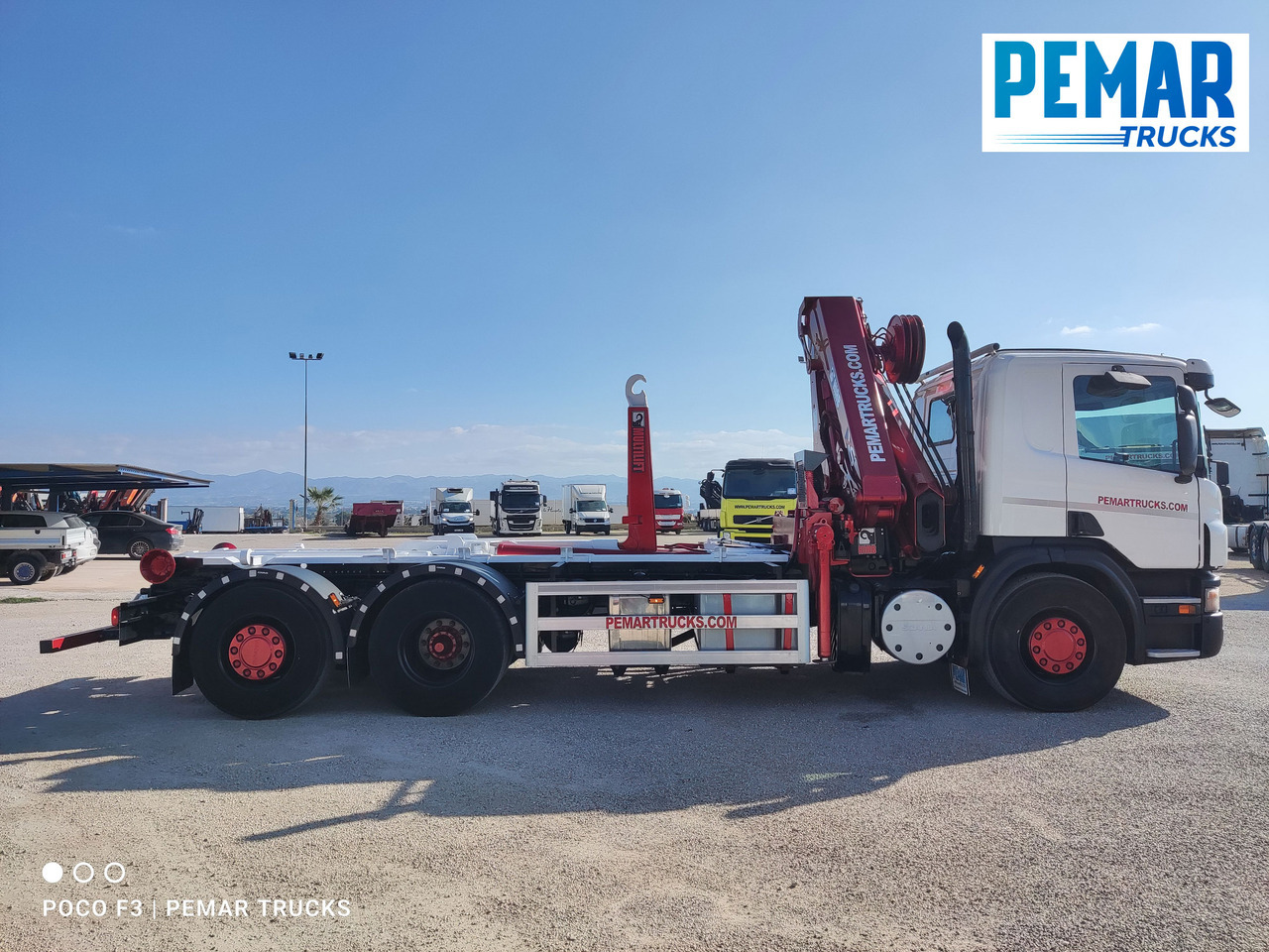 SCANIA P 420 GRUA GANCHO MULTILIFT 6X2 - Kraanaga veoauto: pilt 5 SCANIA P 420 GRUA GANCHO MULTILIFT 6X2 - Kraanaga veoauto: pilt 5