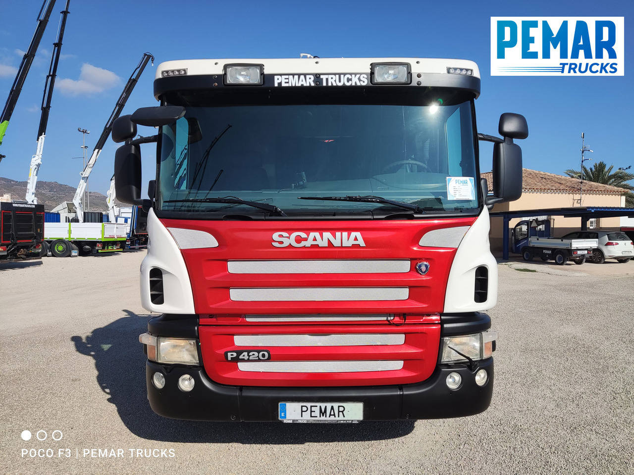 SCANIA P 420 GRUA GANCHO MULTILIFT 6X2 - Kraanaga veoauto: pilt 3 SCANIA P 420 GRUA GANCHO MULTILIFT 6X2 - Kraanaga veoauto: pilt 3