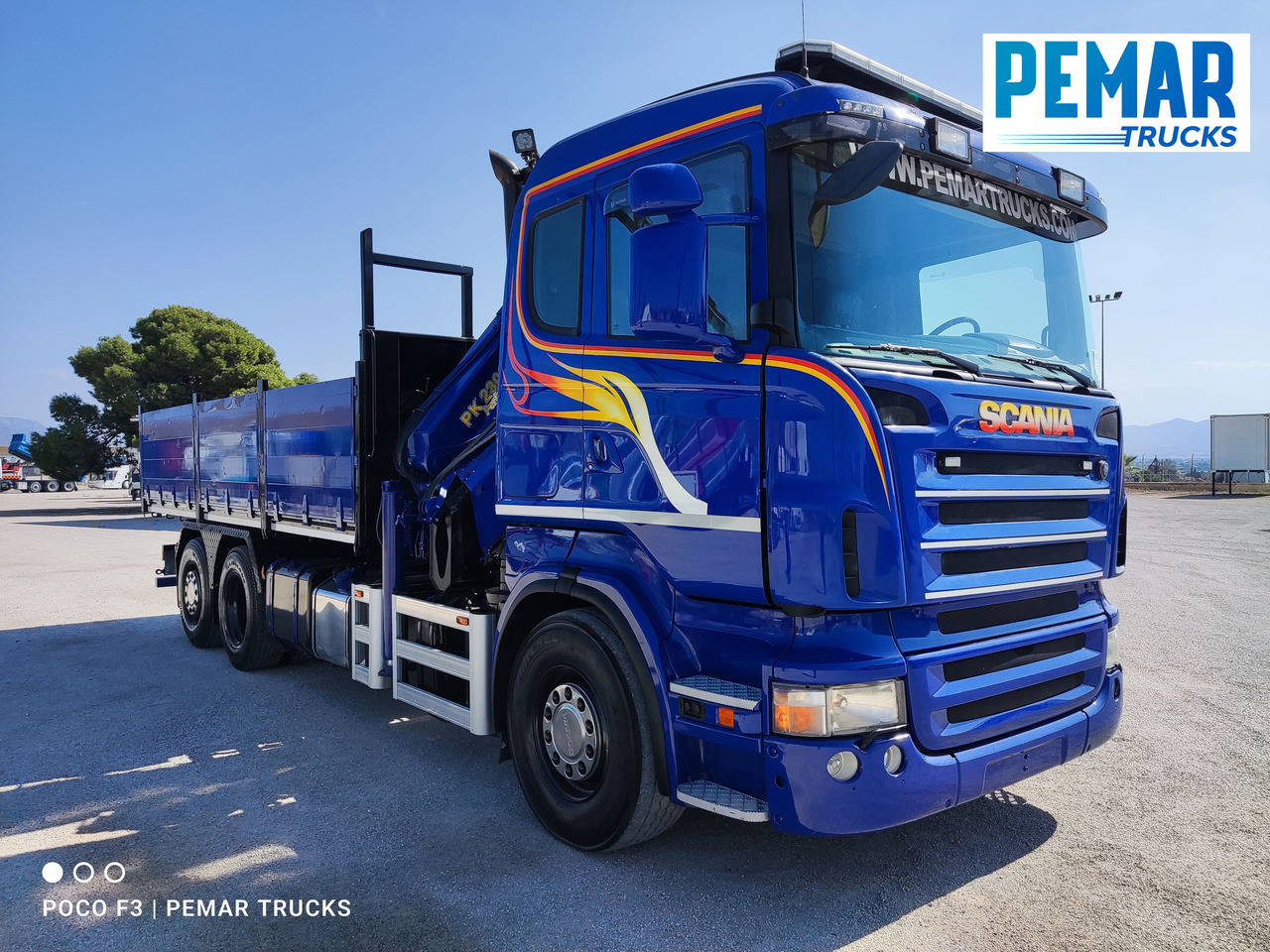 SCANIA R 420 6X2 GRUA PALFINGER PK 23002 BASCULANTE - Kallurauto, Kraanaga veoauto: pilt 4 SCANIA R 420 6X2 GRUA PALFINGER PK 23002 BASCULANTE - Kallurauto, Kraanaga veoauto: pilt 4