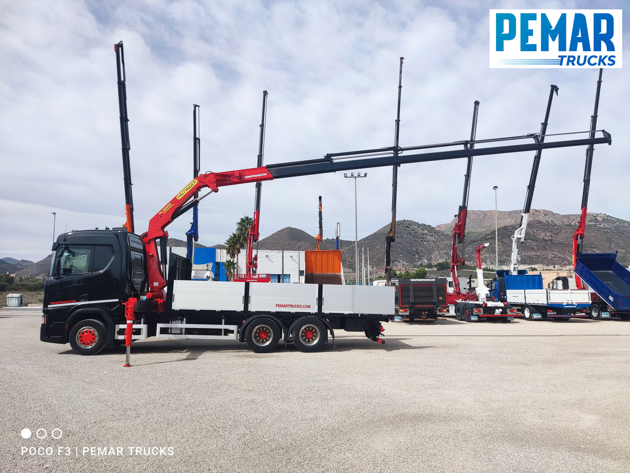 SCANIA R 500 6X2 GRUA CAJA FIJA - Kraanaga veoauto: pilt 4 SCANIA R 500 6X2 GRUA CAJA FIJA - Kraanaga veoauto: pilt 4