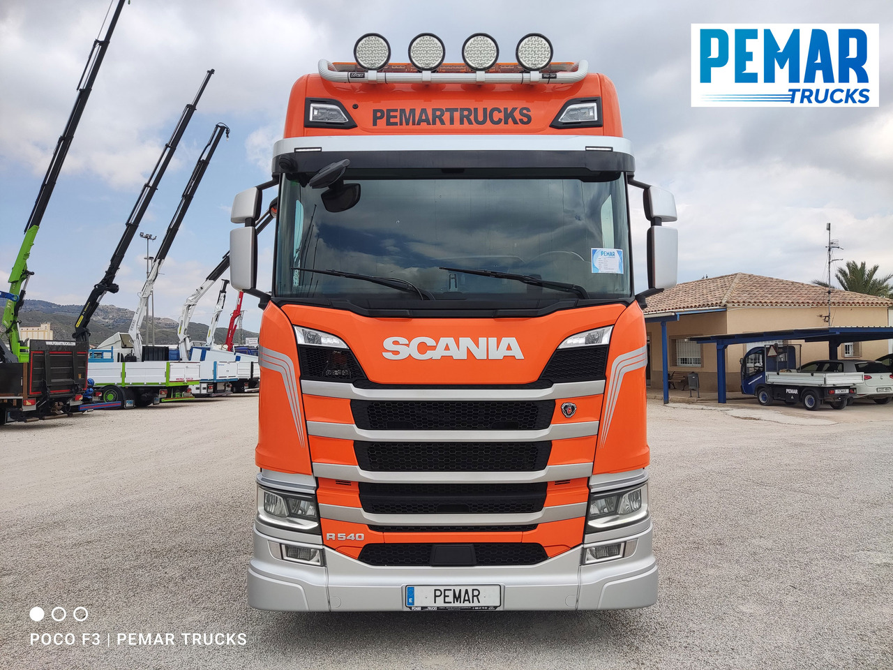 SCANIA R 540 6X2 GRUA CAJA FIJA - Madelveok/ Platvormveok, Kraanaga veoauto: pilt 3 SCANIA R 540 6X2 GRUA CAJA FIJA - Madelveok/ Platvormveok, Kraanaga veoauto: pilt 3
