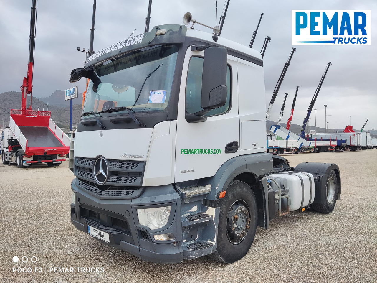 MERCEDES-BENZ ACTROS 1843 CABEZA TRACTORA EQUIPO HIDRAULICO - Sadulveok: pilt 1 MERCEDES-BENZ ACTROS 1843 CABEZA TRACTORA EQUIPO HIDRAULICO - Sadulveok: pilt 1