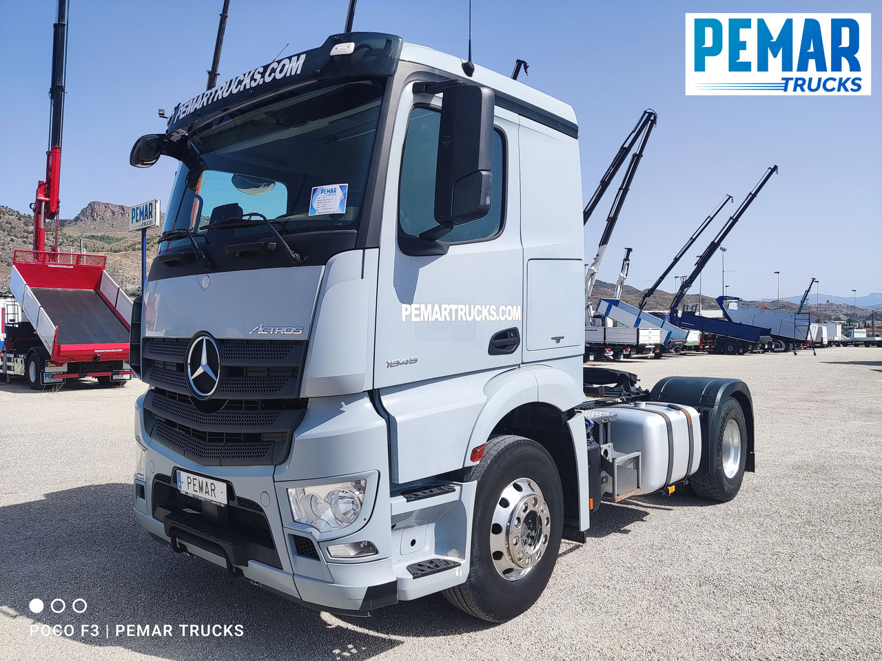 MERCEDES-BENZ ACTROS 1845 TRACTORA EQUIPO HIDRAULICO - Sadulveok: pilt 1 MERCEDES-BENZ ACTROS 1845 TRACTORA EQUIPO HIDRAULICO - Sadulveok: pilt 1