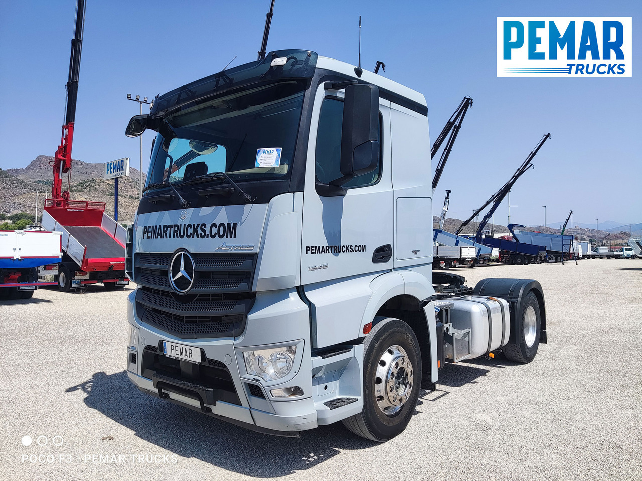 MERCEDES-BENZ ACTROS 1845 TRACTORA EQUIPO HIDRAULICO - Sadulveok: pilt 1 MERCEDES-BENZ ACTROS 1845 TRACTORA EQUIPO HIDRAULICO - Sadulveok: pilt 1