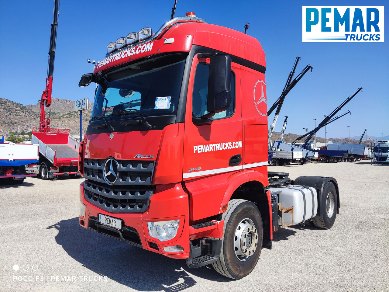 MERCEDES-BENZ AROCS 2145 TRACTORA EQUIPO HIDRAULICO - Sadulveok: pilt 1 MERCEDES-BENZ AROCS 2145 TRACTORA EQUIPO HIDRAULICO - Sadulveok: pilt 1