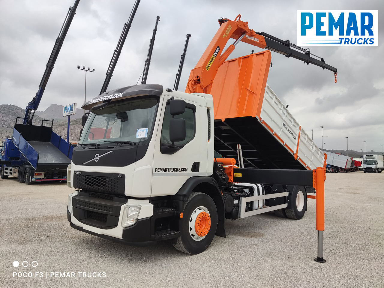 VOLVO FE 280 GRUA BASCULANTE 18T EURO 6 - Kraanaga veoauto: pilt 1 VOLVO FE 280 GRUA BASCULANTE 18T EURO 6 - Kraanaga veoauto: pilt 1
