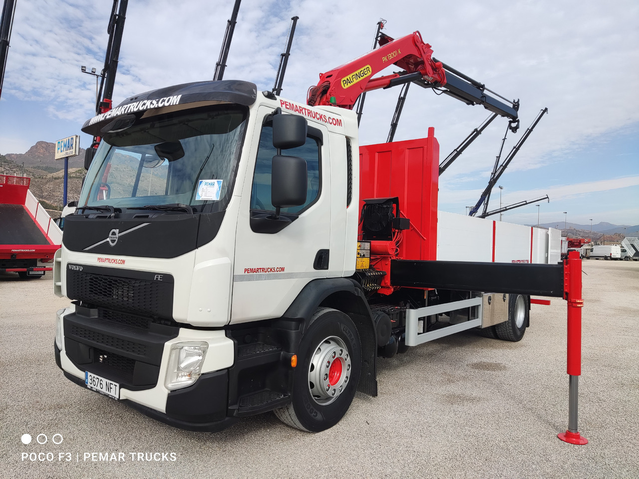 VOLVO FE 280 GRUA CAJA FIJA 18T EURO 6 - Kraanaga veoauto: pilt 1 VOLVO FE 280 GRUA CAJA FIJA 18T EURO 6 - Kraanaga veoauto: pilt 1