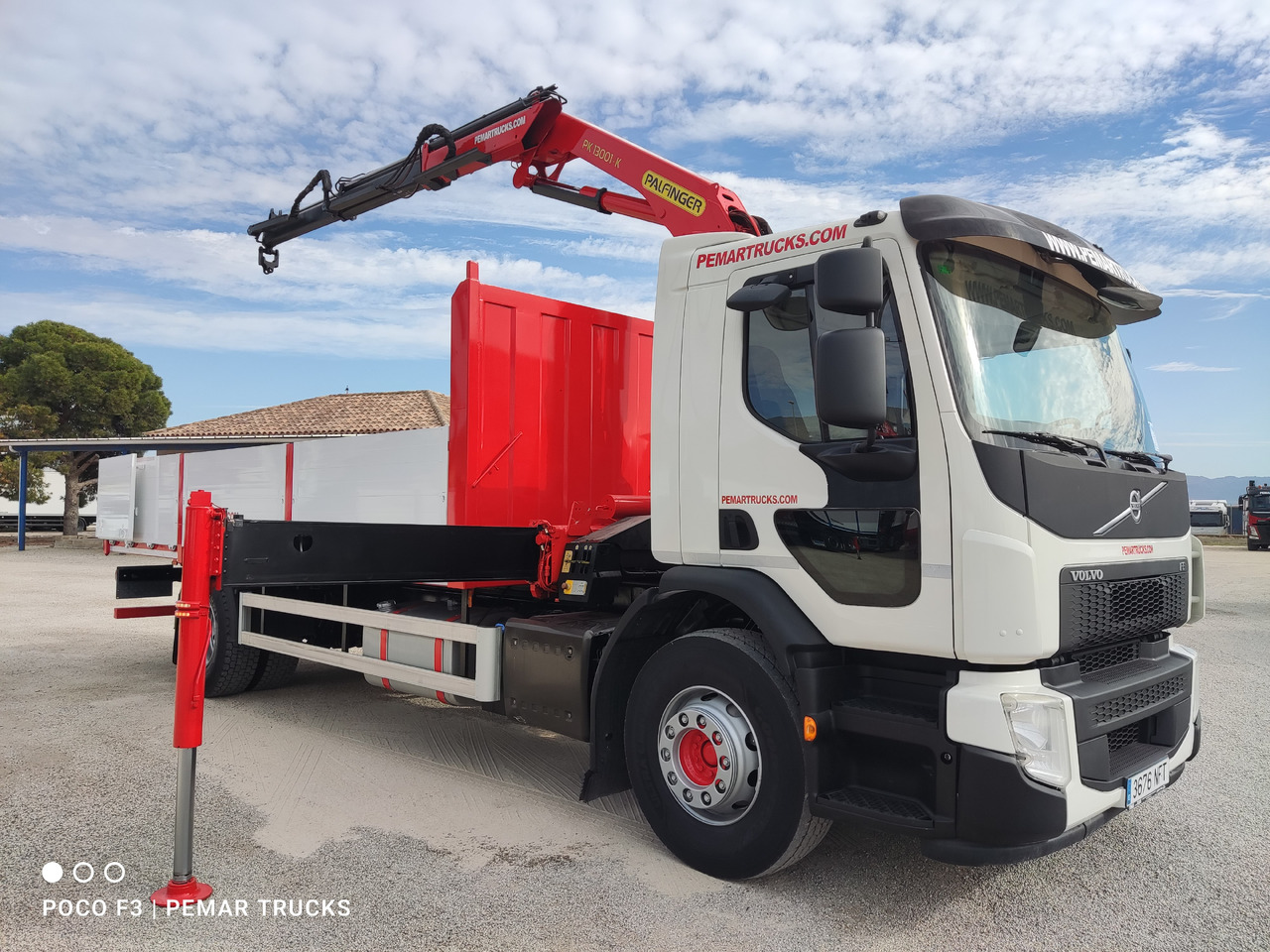 VOLVO FE 280 GRUA CAJA FIJA 18T EURO 6 - Kraanaga veoauto: pilt 3 VOLVO FE 280 GRUA CAJA FIJA 18T EURO 6 - Kraanaga veoauto: pilt 3