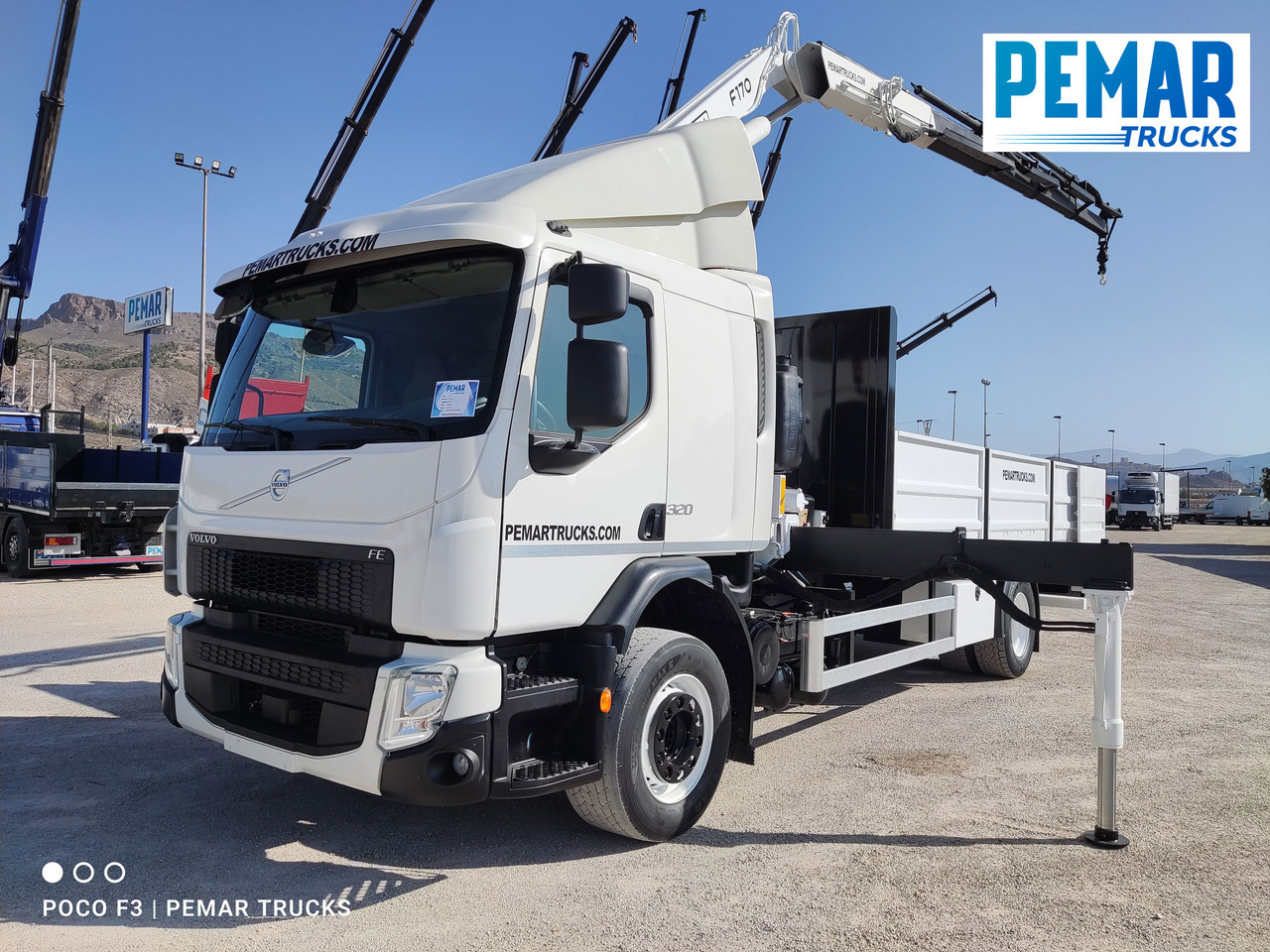 VOLVO FE 320 GRUA CAJA FIJA 18T EURO 6 - Kraanaga veoauto: pilt 1 VOLVO FE 320 GRUA CAJA FIJA 18T EURO 6 - Kraanaga veoauto: pilt 1