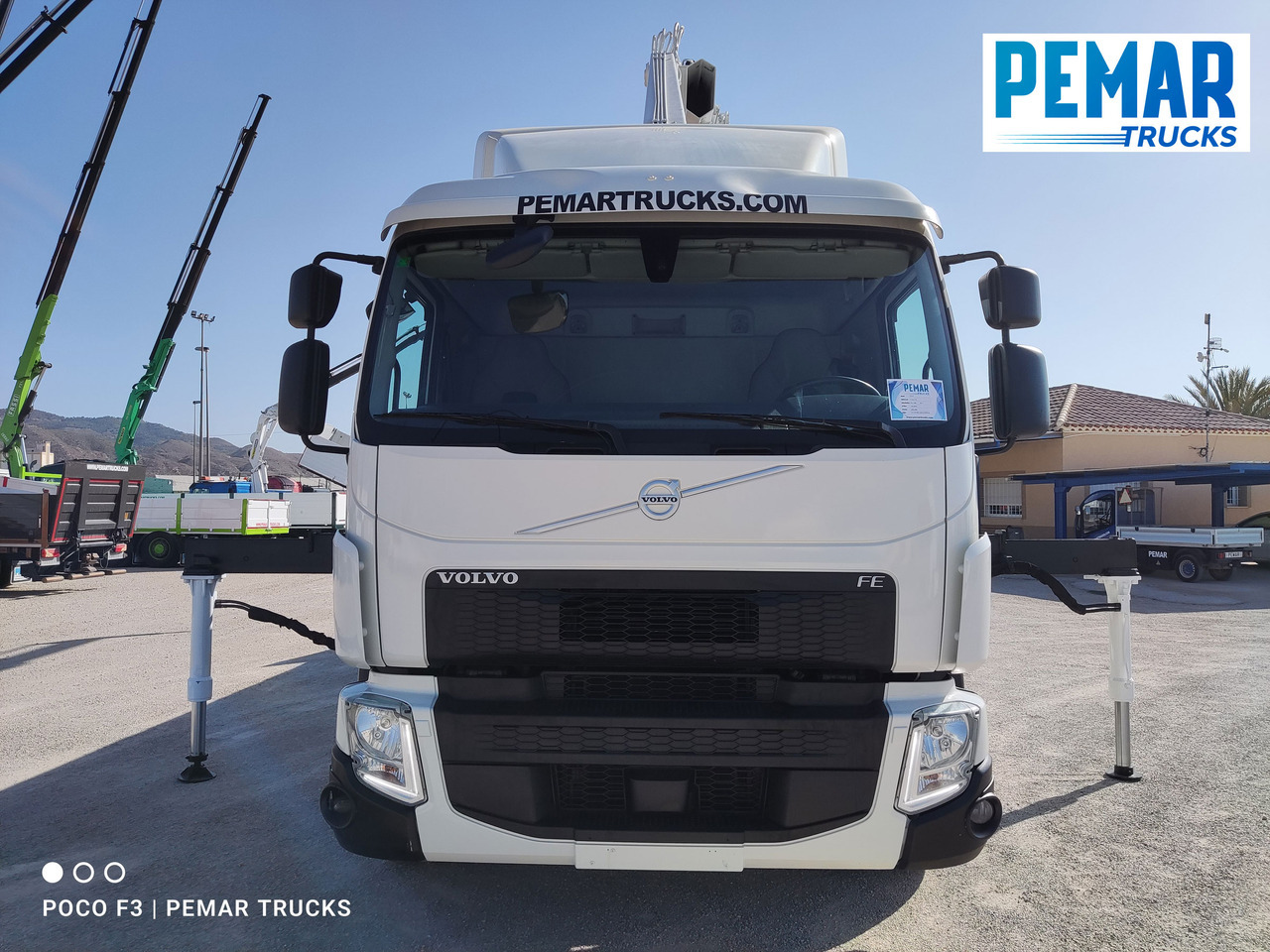 VOLVO FE 320 GRUA CAJA FIJA 18T EURO 6 - Kraanaga veoauto: pilt 2 VOLVO FE 320 GRUA CAJA FIJA 18T EURO 6 - Kraanaga veoauto: pilt 2