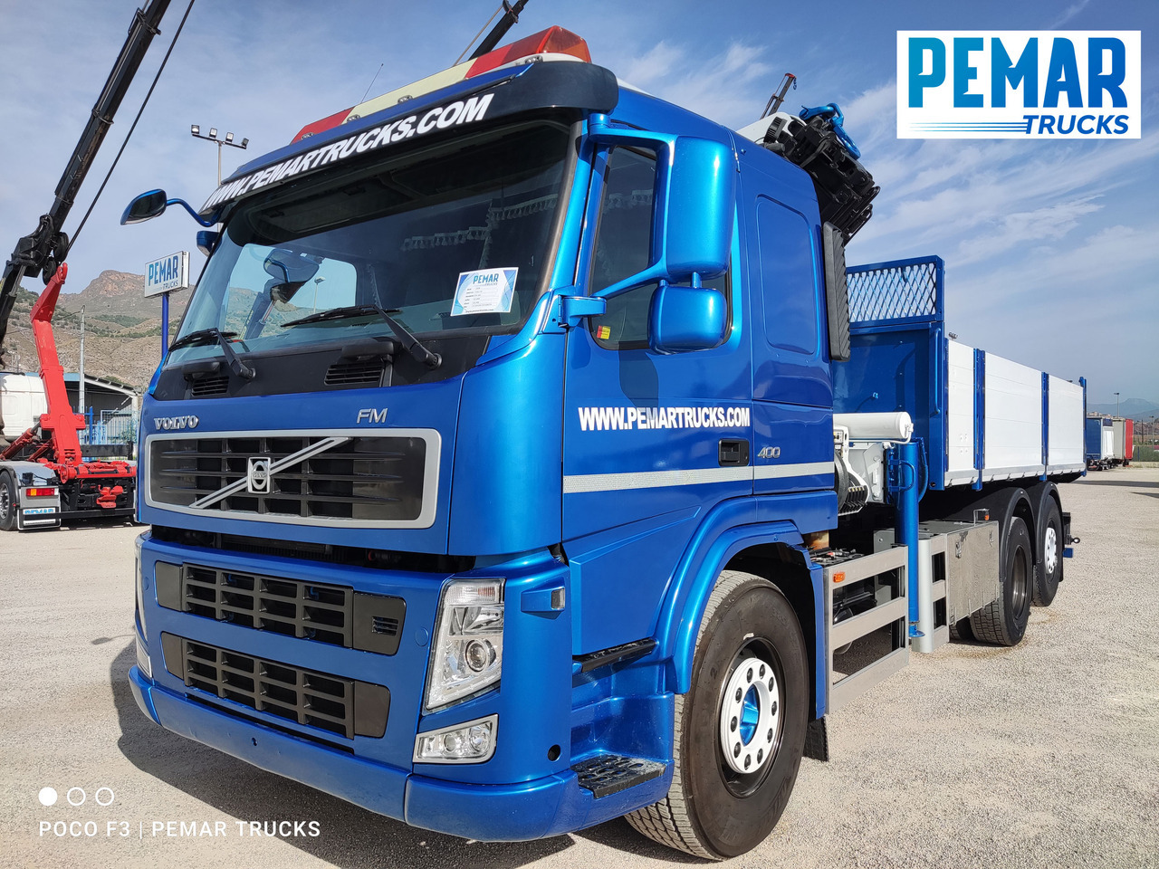 VOLVO FM 400 6X2 GRUA PALFINGER PK 23002 BASCULANTE - Kallurauto, Kraanaga veoauto: pilt 2 VOLVO FM 400 6X2 GRUA PALFINGER PK 23002 BASCULANTE - Kallurauto, Kraanaga veoauto: pilt 2