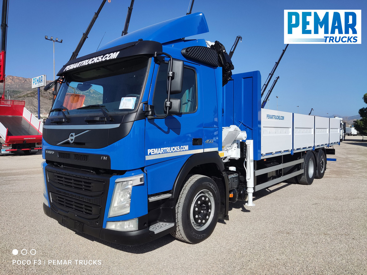 VOLVO FM 450 6X2 GRUA CAJA FIJA EURO 6 - Madelveok/ Platvormveok, Kraanaga veoauto: pilt 2 VOLVO FM 450 6X2 GRUA CAJA FIJA EURO 6 - Madelveok/ Platvormveok, Kraanaga veoauto: pilt 2