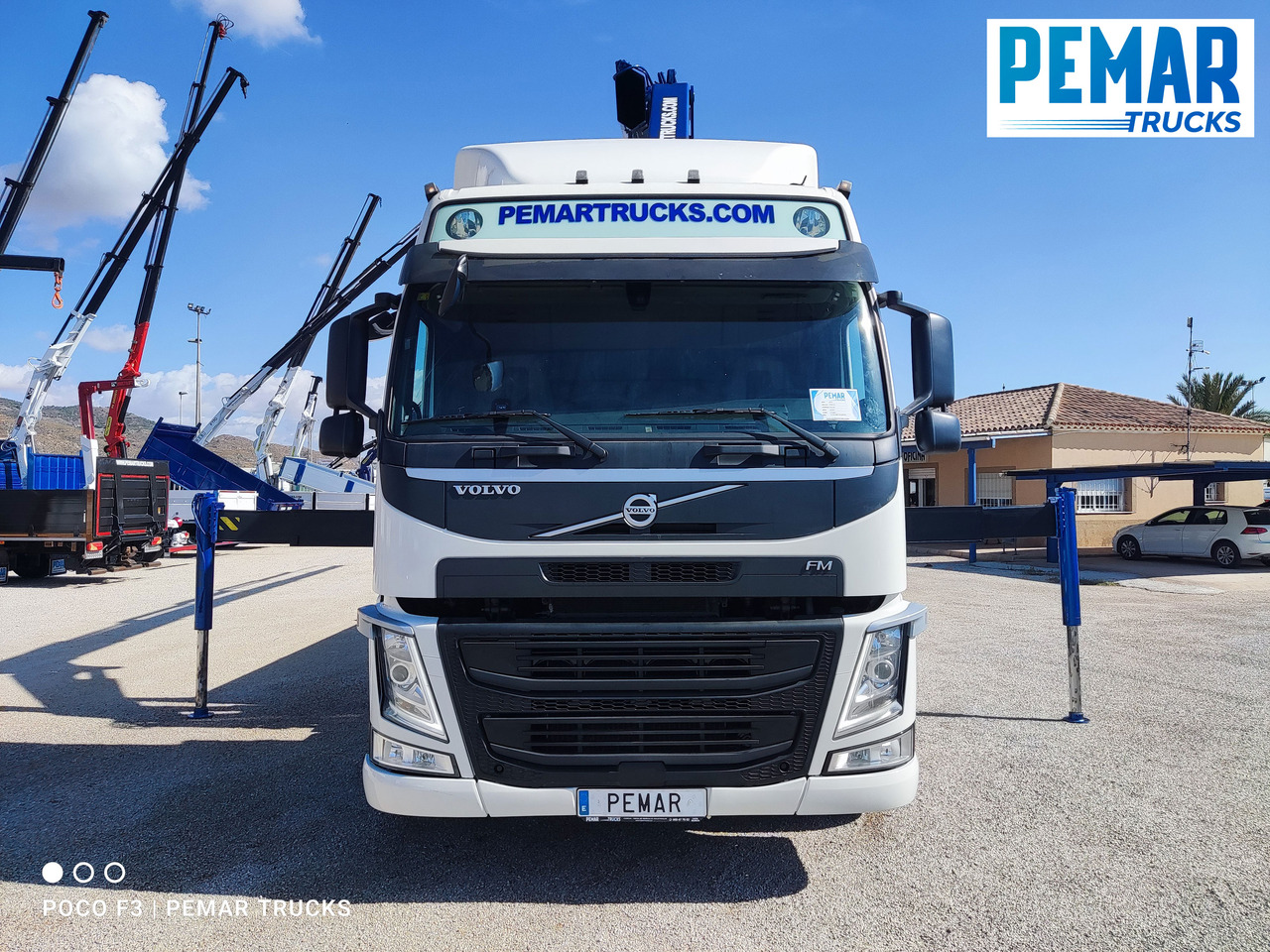 VOLVO FM 500 6X2 GRUA CAJA FIJA - Kraanaga veoauto: pilt 2 VOLVO FM 500 6X2 GRUA CAJA FIJA - Kraanaga veoauto: pilt 2