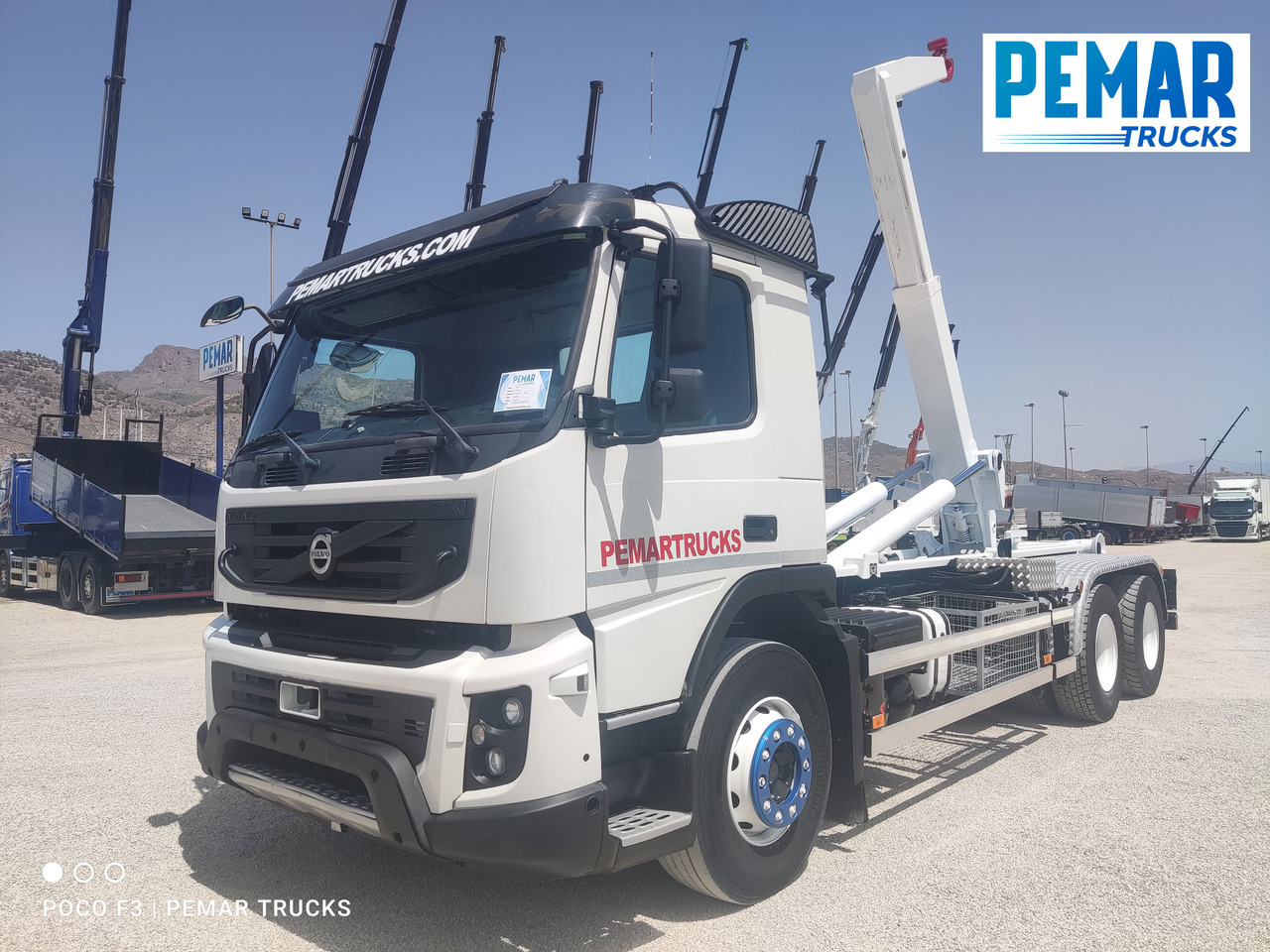 VOLVO FMX 410 6X4 MULTILIFT 21T EURO 5 - Konteinerveduk/ Tõstukiga veoauto: pilt 1 VOLVO FMX 410 6X4 MULTILIFT 21T EURO 5 - Konteinerveduk/ Tõstukiga veoauto: pilt 1