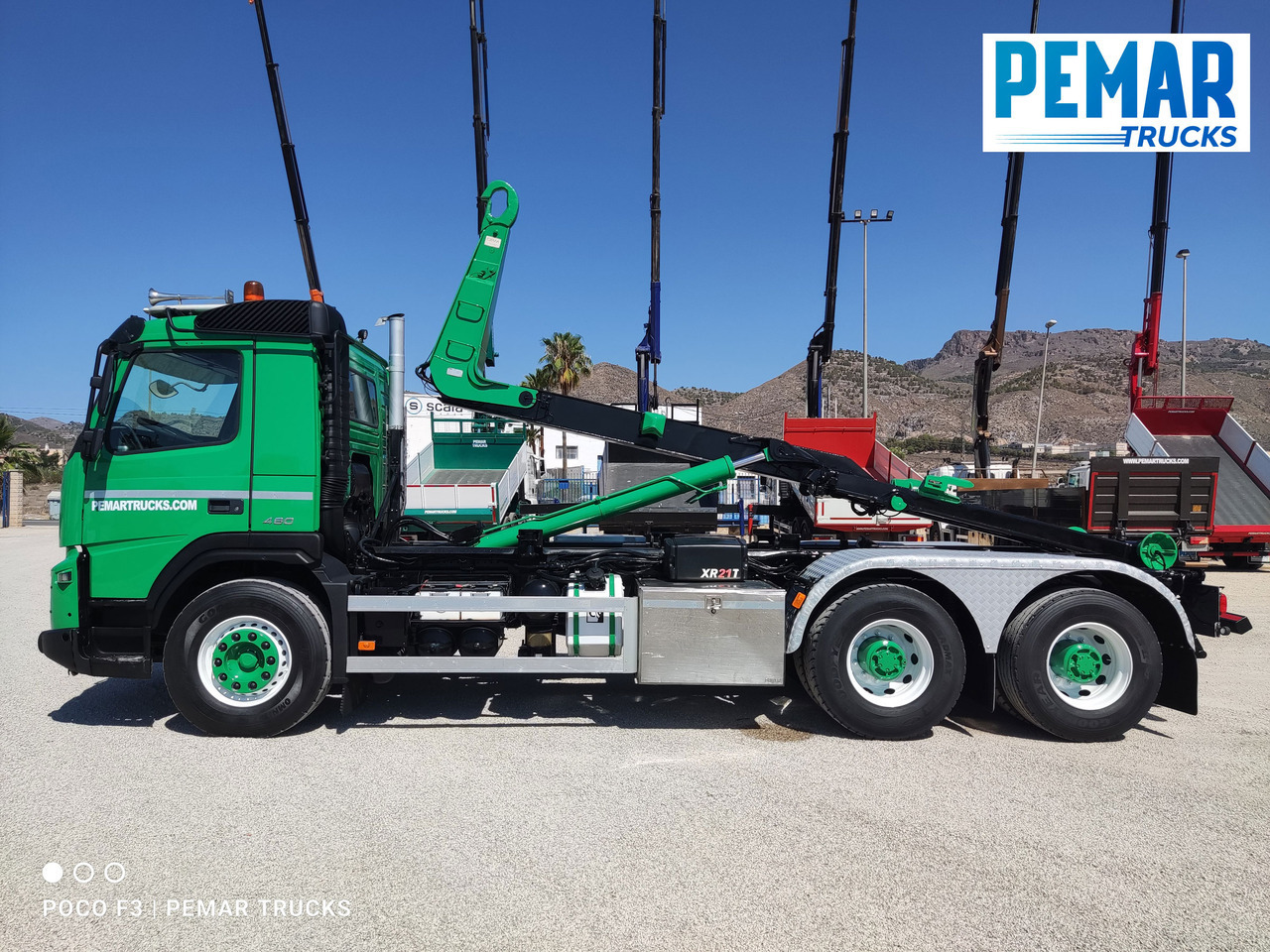 Konkstõstukiga veoauto VOLVO FMX 460 6X4 MULTILIFT 21T EURO 5: pilt 10