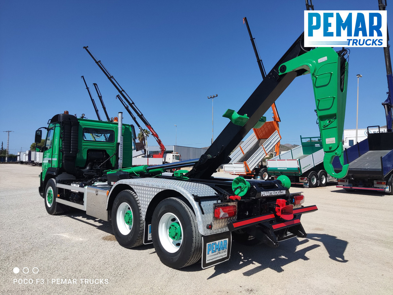 Konkstõstukiga veoauto VOLVO FMX 460 6X4 MULTILIFT 21T EURO 5: pilt 20