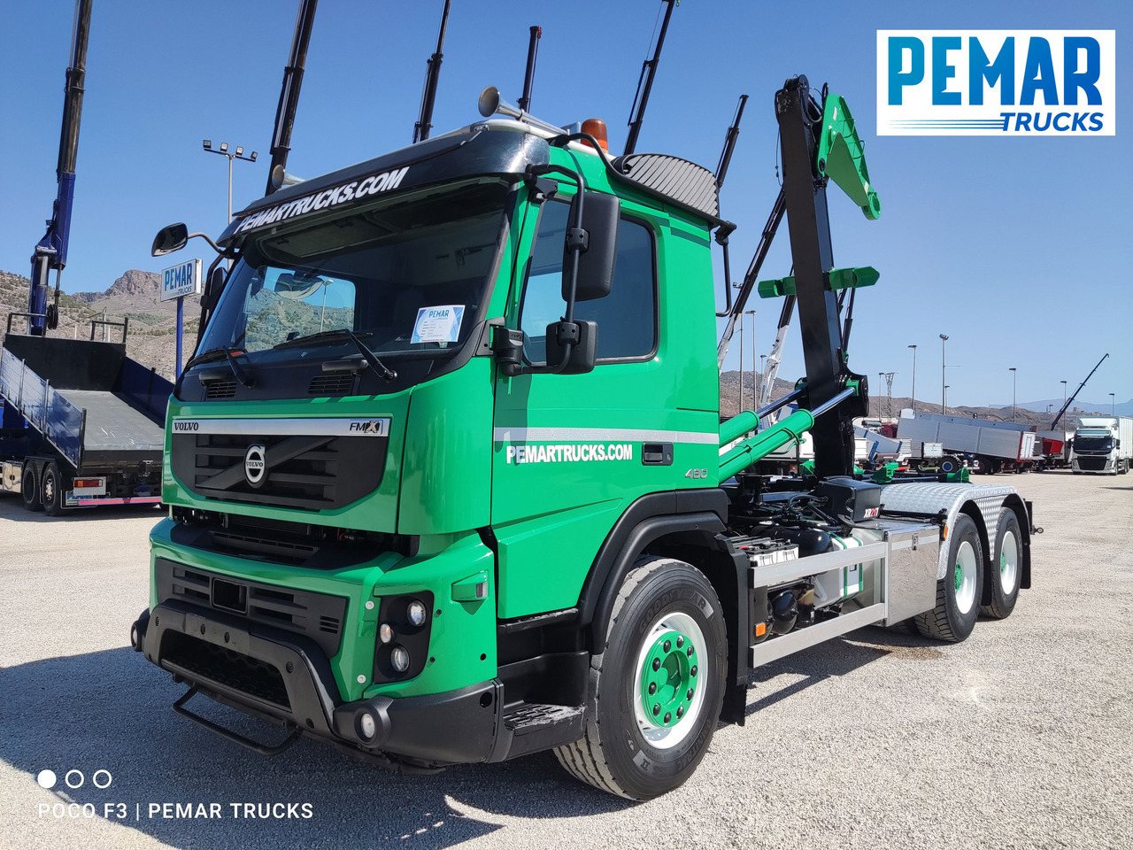 VOLVO FMX 460 6X4 MULTILIFT 21T EURO 5 - Konkstõstukiga veoauto: pilt 1 VOLVO FMX 460 6X4 MULTILIFT 21T EURO 5 - Konkstõstukiga veoauto: pilt 1