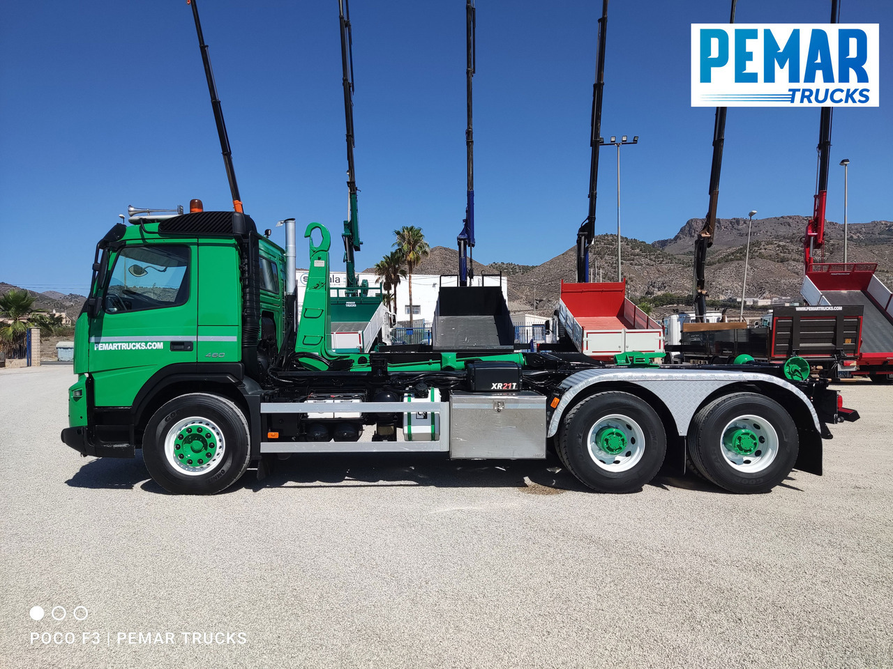 Konkstõstukiga veoauto VOLVO FMX 460 6X4 MULTILIFT 21T EURO 5: pilt 9