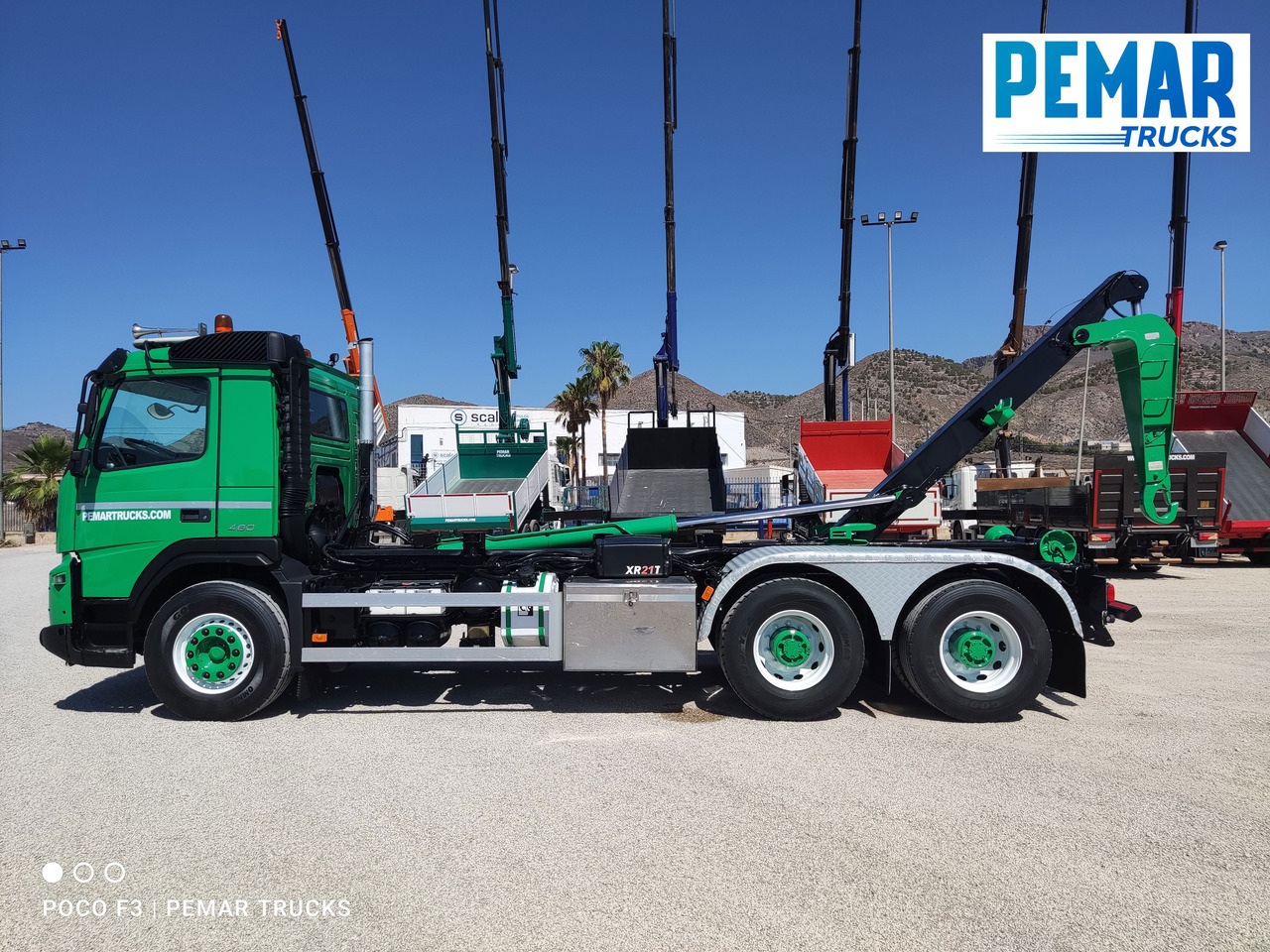 Konkstõstukiga veoauto VOLVO FMX 460 6X4 MULTILIFT 21T EURO 5: pilt 19