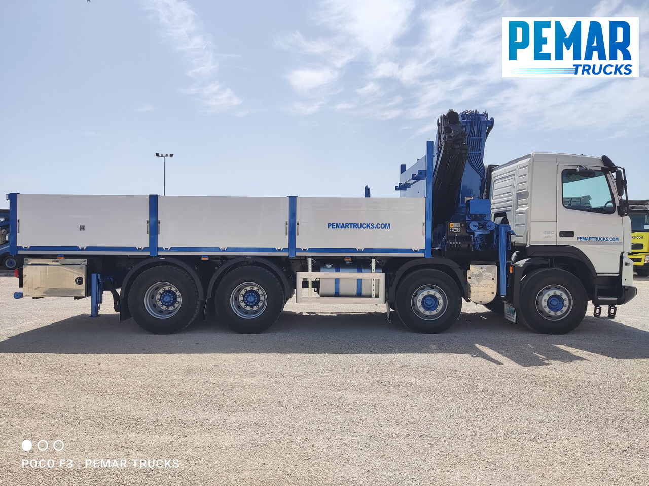 VOLVO FMX 460 8X4 GRUA CAJA FIJA ABIERTA - Madelveok/ Platvormveok: pilt 5 VOLVO FMX 460 8X4 GRUA CAJA FIJA ABIERTA - Madelveok/ Platvormveok: pilt 5